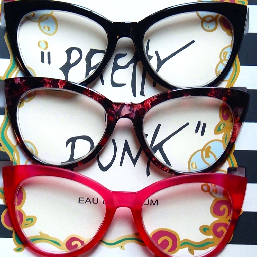 BETSEY JOHNSON 3-PACK READERS READING GLASSES +1.50 NEW AUTHENTIC